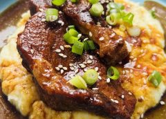 Ceafă de porc în stil coreean la Thermomix